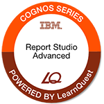 LearnQuest IBM Cognos BI Authoring Professional Reports: Advanced LearnQuest IBM Cognos BI Authoring Professional Reports: Advanced